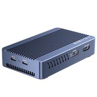 阿卡西斯（acasis）雷电硬盘盒扩展坞NVMe M.2移动硬盘盒超清8k雷雳转换器适配笔记本电脑雷电3拓展坞TBU405Plus-H