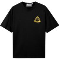 美特斯邦威重磅短袖T恤男狮子王联名纯棉印花半袖上衣圆领舒适夏装男 影黑 S 165 88A