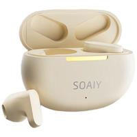 SOAIY 索爱 SL6 半入耳式真无线降噪蓝牙耳机 白色