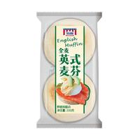 MANKATTAN 全麦英式麦芬 200g*2 汉堡胚半成品儿童早餐面包 源头直发
