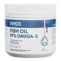 NYO3 诺威佳95%高纯鱼油软胶囊  60粒