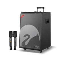 HiVi 大功率 户外音响 双话筒