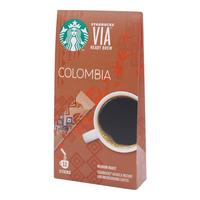 STARBUCKS 星巴克 VIA 哥伦比亚 免煮速溶咖啡 12条