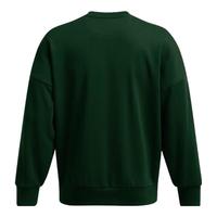 安德玛（UNDERARMOUR） Icon男女同款高克重圆领运动休闲卫衣1386548 森林绿301 L