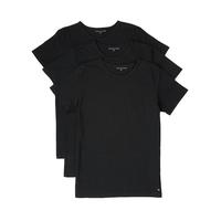 TOMMY HILFIGER 汤米·希尔费格夏季运动户外透气男士短袖T恤 黑色 M 990黑色