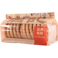 詹记詹记宫廷桃酥招牌原味桃酥传统糕点老式酥饼安徽特产袋装500g 招牌原味桃酥12片500g*1袋