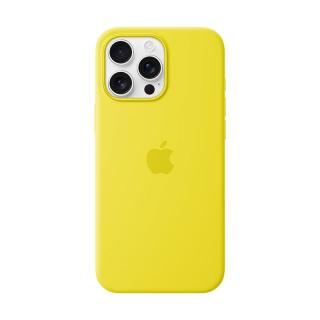 Apple/苹果 iPhone 16 Pro  MagSafe 硅胶保护壳-杨桃色 磁吸手机壳 苹果手机壳 硅胶-杨桃色