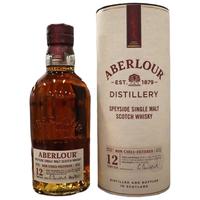 亚伯乐(Aberlour)12年 苏格兰单一麦芽威士忌 700ml 48度 礼盒装 洋酒