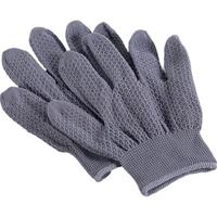 品喻(PINYU)菠萝纹纳米文玩手套盘手串菩提橄榄核桃抛光盘玩手套灰20双