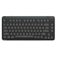 珂芝（KZZI）i75矮轴三模机械键盘商务办公轻薄便携全键无冲热插拔一体机适用苹果风长效续航RGB伯爵黑白雨轴 i75伯爵黑白雨轴