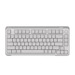 珂芝 i75青春版 矮轴热插拔 工业灰 雪轴 三模机械键盘