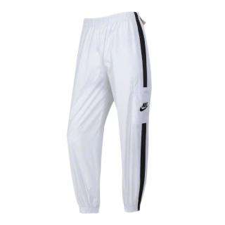 耐克（NIKE）女运动裤 春秋梭织束脚休闲裤 宽松简约 CJ7347-100 白 XL