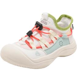 ABCKIDS ABC KIDS儿童休闲跑步鞋女童时尚软底鞋透气防滑舒适休闲鞋 米/黄桔  27  27 内长16.7cm 适合脚长162