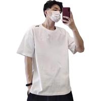 李宁 LI-NING速干短袖男夏季t恤跑步运动速干衣透气吸汗冰丝体恤训练上衣 黑色(25年) XL