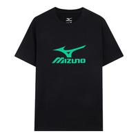 美津浓 Mizuno户外短袖T恤男 魅影黑 4XL
