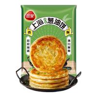 三全手抓饼面皮 葱油饼 黑椒牛肉馅饼 速冻 速食食品 早餐半成品 原味黄油手抓饼 320g 老上海风味葱油饼270g