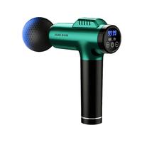 AUX奥克斯筋膜枪肌肉按摩器深层筋膜按摩仪小型颈膜枪按摩枪电动肩颈腿部腰部按摩棒锤豪华款绿