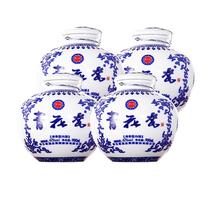 青花瓷 纯粮白酒坛装4坛 900mL 42度(实惠装)