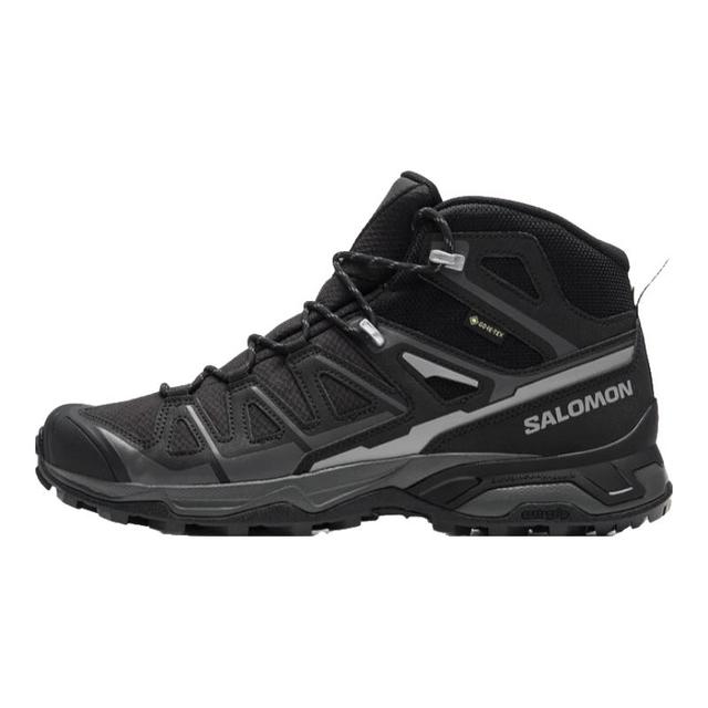 萨洛蒙 男款 户外运动防水稳定抓地徒步登山鞋X ULTRA PIONEER 2 MID GTX 黑色475157 7.5