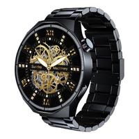  平凡大师 鸿蒙系统 智能手表 黑色钢表带