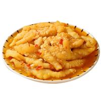 瘾食蒜香无骨鸡爪2斤罐装1Kg  去骨凤爪休闲零食 四川特产源头直发
