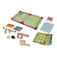 Hape(德国)儿童棋盘玩具桌游18合1便携桌棋套装男女孩E7336