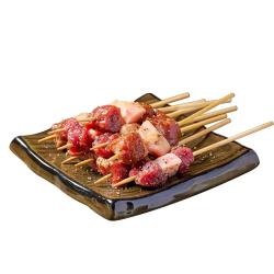 谷言 牛肉串200g 腌制冷冻半成品（约16串）烧烤食材 半成品食材 澳洲牛肉串约16串
