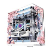 爱国者星璨辰 海景房机箱 主题UV打印 360水冷无A柱ATX全景台式机电脑主机箱 星璨辰 神里绫华主题