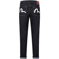 EVISU福神 2025年春季 男士海鸥印花贴身牛仔裤2ESHTM5JE125017CT 牛仔蓝 40