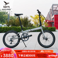 TERN 燕鸥 R8 折叠自行车 X8变速 大苹果胎 碟刹
