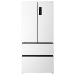 TCL T7系列 R410T7-DQ 风冷法式门冰箱 410L 象牙白