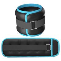 MF沙袋绑腿0.5kg负重腿部跑步训练康复小腿运动训练装备手脚 黑色,一对装2kg,单只1kg