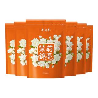 吴裕泰 茉莉花茶特种浓香六窨含芽 茉莉锦毫教师节茶礼 50g*6袋