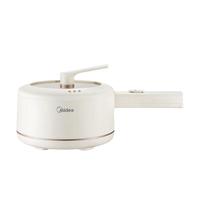 美的（Midea）电煮锅 小电锅 宿舍小锅 电热锅 宿舍泡面电火锅 多功能多用途 电蒸锅 1.6L 【单锅】XZE2007