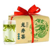 西湖牌2025新茶绿茶四级雨前浓香龙井茶叶纸包春茶250g自饮 250g*1包装