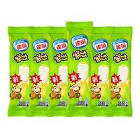 雀巢冰淇淋笨NANA剥皮香蕉52g*6支苹果味 冰棍冰激凌 雪糕