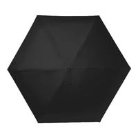 C'mon 超轻太阳伞五折伞遮阳伞女紫外线防晒小巧口袋伞晴雨伞 6k典雅黑 便携五折遮阳伞-典雅黑