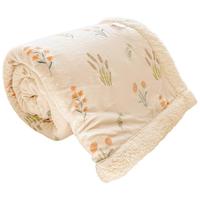 南极人（NanJiren）毛毯双层加厚羊羔绒毯子珊瑚绒沙发盖毯午睡毯150*200cm