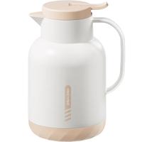 JEKO&JEKO保温壶家用暖水壶热水瓶宿舍开水瓶佩立肯 1.3L澳白咖
