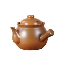 几物森林 煎药砂锅陶瓷明火耐热中药煲养生壶中医煮药家用砂锅 棕色2.8升 棕色药壶【适合300g内药量】 2.8L