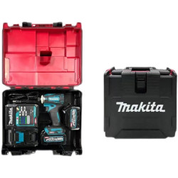 牧田 makita TD001冲击批173冲击扳手起子机40V无刷锂电池电钻 牧田双层工具箱