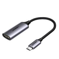 绿联 Type-C转HDMI转接头线 4K60Hz雷电3投屏转换器线适用苹果电脑手机投影拓展坞 Type-C公转HDMI母转换器70444