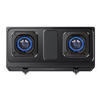 移动端、京东百亿补贴：樱雪 燃气灶具 台式煤气灶双灶5.0KW猛火燃气灶 家用液化气双灶具煤气炉灶台JZY-T2522(G)W液化气