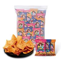 傻二哥花椒锅巴500g混合口味休闲食品办公室零食大米脆锅巴小吃 花椒锅巴500g混合口味-约23小包