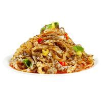 阿具 凉拌泡椒鱼皮开袋即食零食餐厅特色小吃 麻辣鱼皮丝150g*5
