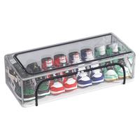 友纳（YOUNA） 透明鞋盒收纳盒家用床底收纳柜防尘装鞋子的整理箱宿舍 大号【60*30*16cm】5个装