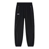 安德玛(Under Armour)男女童体训透气宽松户外运动长裤工装裤243223128 黑色 160cm