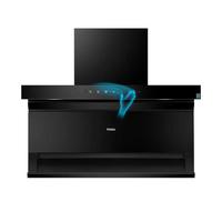 海尔（haier）油烟机 顶侧三吸式7字型油烟机 家用烟灶套装吸油烟机 大吸力自动清洗智能抽油烟机 一级能效EC723 【单烟机】25立方顶侧三吸+挥手+480pa大风压