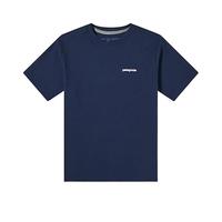 巴塔哥尼亚（Patagonia）男款短袖经典混纺夏季男式T恤38504 海蓝色 L