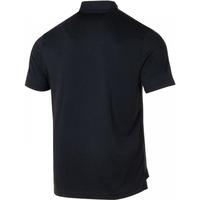 安德玛（Under Armour）男装 夏季运动T恤跑步训练半袖Polo衫翻领宽松短袖男 /宽松舒适/混纺面料 /黑色 2XL (185/104A)